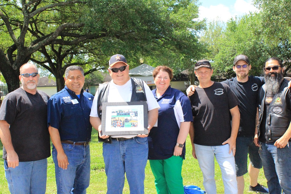 NWSJHR Check Presentation to Giys and Girls Country