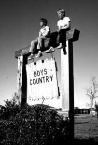 Boys on Boys Country sign